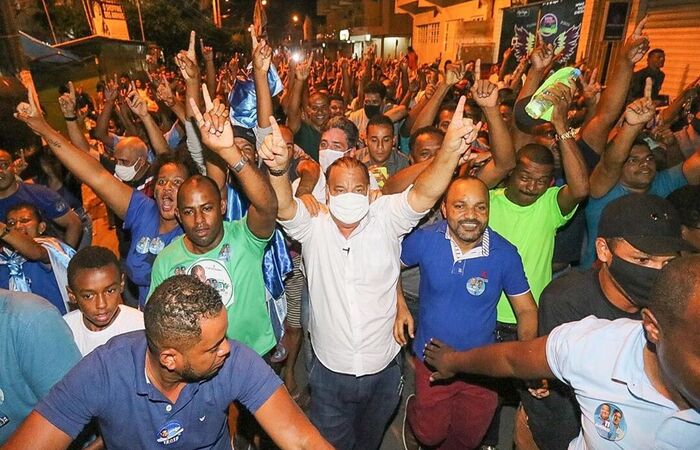 Registros do evento foram publicados nas próprias redes sociais do candidato. Foto: Instagram/Reprodução (Foto: Instagram/Reprodução) Registros do evento foram publicados nas próprias redes sociais do candidato. Foto: Instagram/Reprodução/Foto: Instagram/Reprodução
