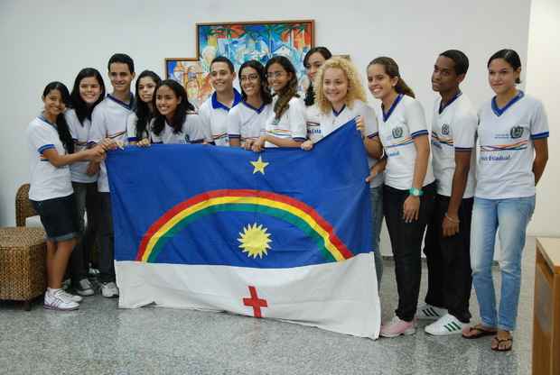 Alunos de escolas públicas do estado participam  Programa Ganhe o Mundo./Lais Telles/Esp. DP/D.A Press