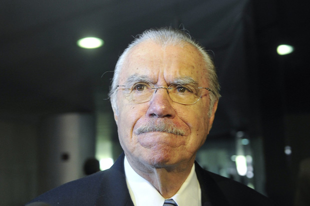 Jos&eacute; Sarney, rejeitou a ideia de que exista uma crise entre os Poderes. Foto: Antonio Cruz/ABr/Arquivo/