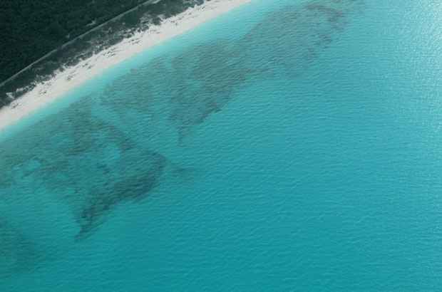 Vista aérea do mar do Caribe. Foto: Guilherme Carréra/DP/D.A Press () Vista aérea do mar do Caribe. Foto: Guilherme Carréra/DP/D.A Press/