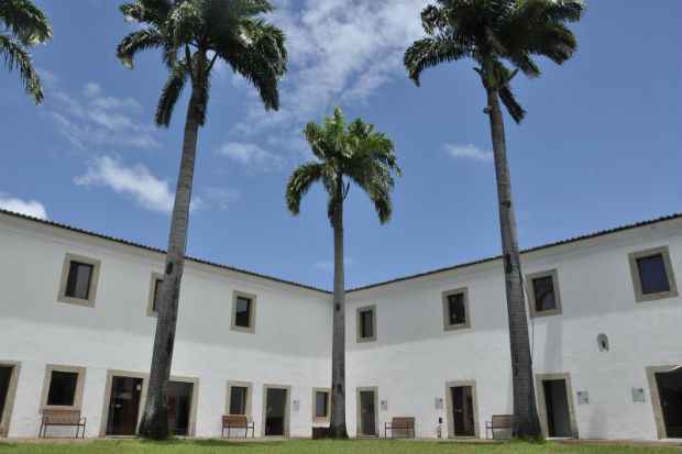As muralhas do Forte das Cinco Pontas abrigam o Museu da Cidade do Recife. Foto: Everson Verdião/Esp. DP/DA Press/