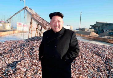 Kim Jong-Un em 20 de novembro de 2014 em local desconhecido do pa&iacute;s. Foto: KCNA/AFP Photo/Arquivo/