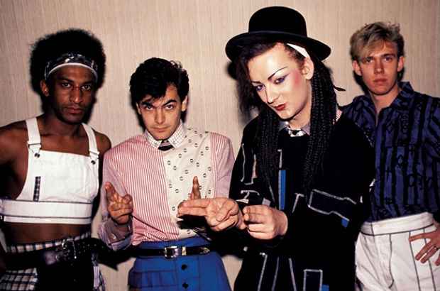 Culture Club, grupo de Boy George (de chapéu). Crédito: Billboard/Reprodução() Culture Club, grupo de Boy George (de chapéu). Crédito: Billboard/Reprodução/