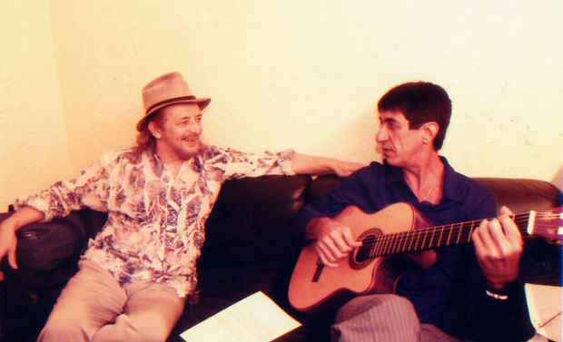 Geraldo Azevedo e Fagner são parceiros musicais de década. Foto: Arquivo pessoal/Divulgação/