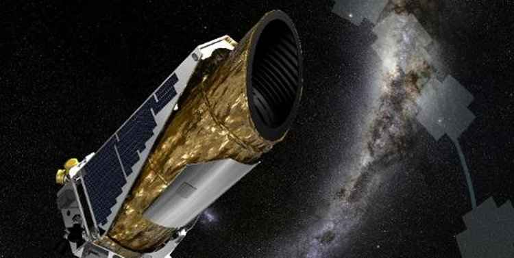 Sonda Kepler, projetada para procurar novos planetas fora do Sistema Solar. Foto: NASA/Ames/JPL-Caltech/AFP/