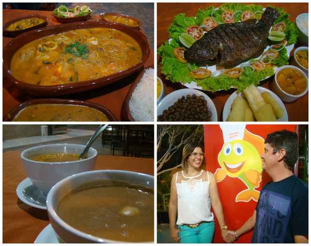 Pratos do Peixada Rio Bar servem at&eacute; cinco pessoas. Sonho antigo do casal de propriet&aacute;rios. Cr&eacute;ditos: Diogo Carvalho/DP/