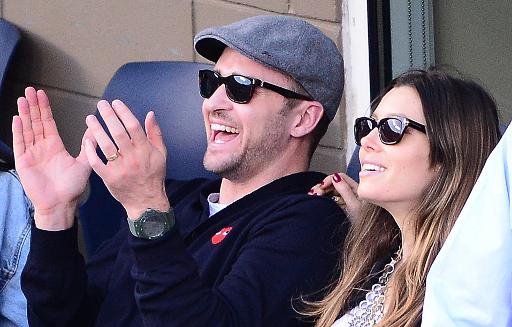 Justin Timberlake usou o Instagram para revelar que a esposa, a atriz Jessica Biel, est&aacute; gr&aacute;vida
Foto: AFP/Arquivos Emmanuel Dunand/