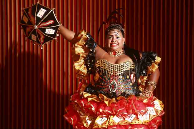 Cinha da Silva provou que as cheinhas também podem ser musas: concorreu ao título de Rainha do Carnaval. Foto: Bernardo Dantas/ DP/D.A Press.
