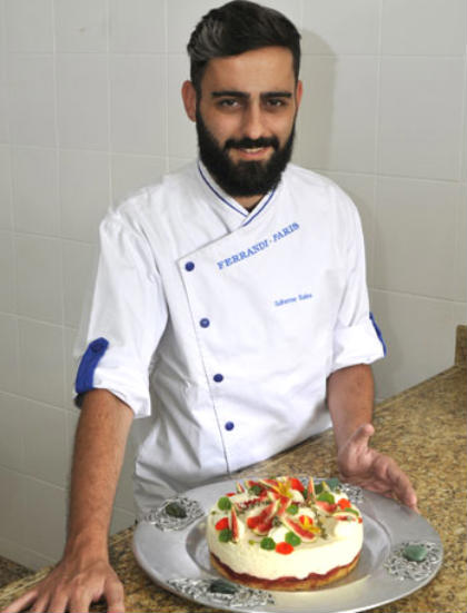 Designer Guilherme Poulain se formou em gastronomia ap&oacute;s descobrir paix&atilde;o pela culin&aacute;ria. Foto: Juarez Rodrigues/EM/D.A Press/