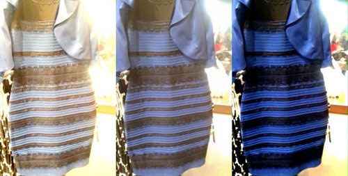 Debate sobre a verdadeira cor do vestido causou polêmica na Internet. Foto: Reprodução() Debate sobre a verdadeira cor do vestido causou polêmica na Internet. Foto: Reprodução/