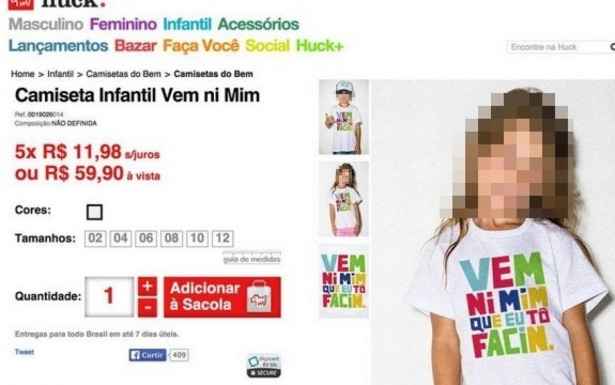 Camisas causaram polêmica nas redes sociais. Crédito: Internet/Reprodução() Camisas causaram polêmica nas redes sociais. Crédito: Internet/Reprodução/