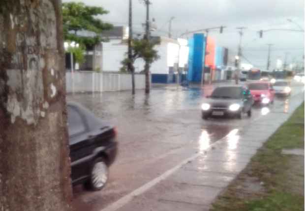 Avenida Mascarenhas de Morais. Foto: Reprodução/ WhatsApp