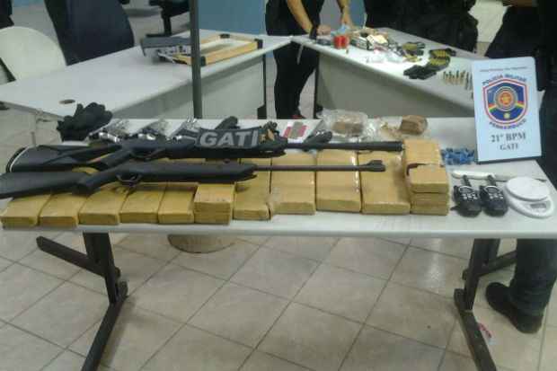 Foto: Polícia Militar/ Divulgação() Foto: Polícia Militar/ Divulgação/