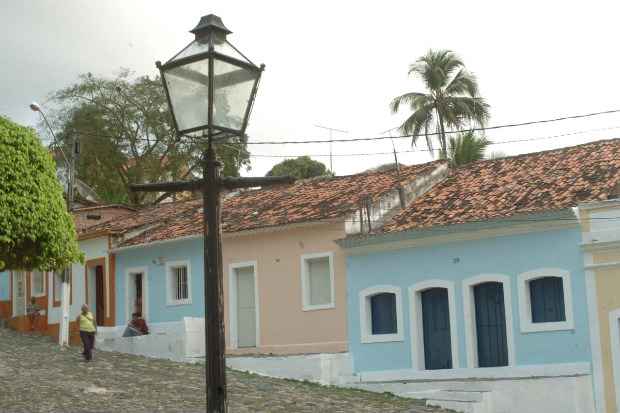 Centro histórico do município ainda preserva casarões do século passado. Foto: Teresa Maia/DP/D.A.Press/
