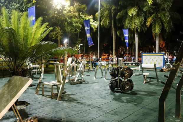 Academia Recife inaugurada no Hip&oacute;dromo. Andr&eacute;a R&ecirc;go Barros/PCR/Divulga&ccedil;&atilde;o/