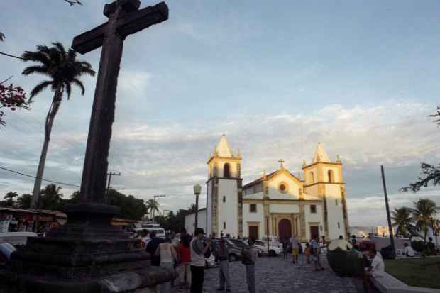 Igreja da Sé em Olinda é um dos pontos turísticos da Cidade Alta.Foto: Ricardo Fernandes/DP/D.A.Press 