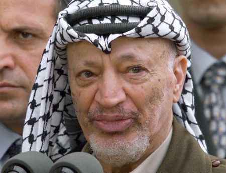 O líder palestino Yasser Arafat. Foto: AFP/Arquivos GEORGES GOBET() O líder palestino Yasser Arafat. Foto: AFP/Arquivos GEORGES GOBET/