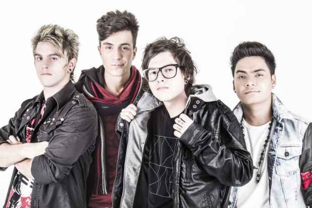 Banda começou a fazer sucesso em 2010 com hits como "Recomeçar" e "Levo comigo". Crédito: Divulgação() Banda começou a fazer sucesso em 2010 com hits como "Recomeçar" e "Levo comigo". Crédito: Divulgação/