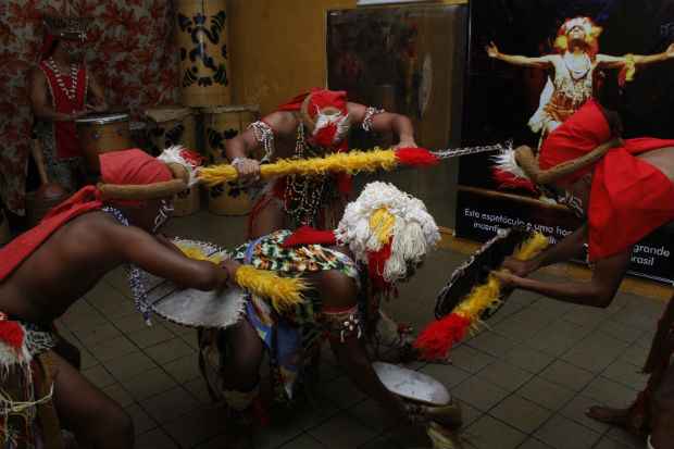 Bacnaré é um balé de cultura negra que soma mais de 160 prêmios, ao longo de 26 anos de história. Foto: Rodrigo Silva/Esp. DP/DA Press