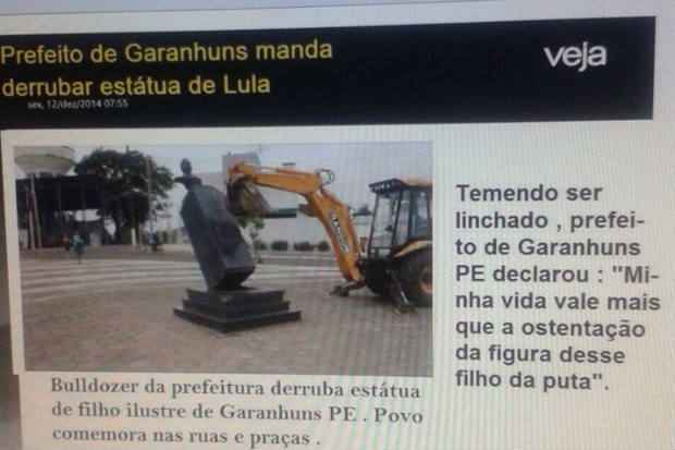 Foto reprodução do Facebook() Foto reprodução do Facebook/