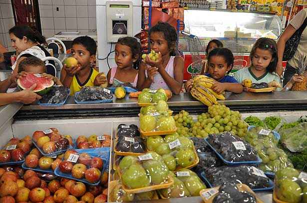 Resultados da pesquisa destacam a importância do sabor da merenda escolar . Foto: Xico Morais/CB/D.A. Press() Resultados da pesquisa destacam a importância do sabor da merenda escolar . Foto: Xico Morais/CB/D.A. Press/