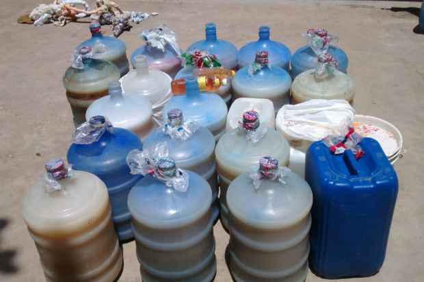 A cachaça era fabrica em três usinas dentro do próprio complexo. (Foto: Seres/Divulgação)() A cachaça era fabrica em três usinas dentro do próprio complexo. (Foto: Seres/Divulgação)/