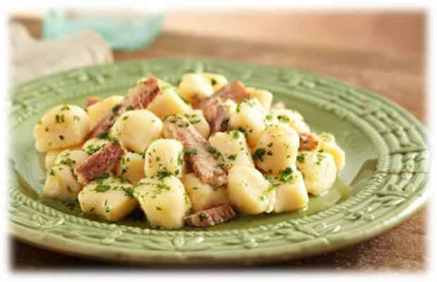 A sardinha pode ser ingrediente para um molho, invenção que entra na receita do Nhoque. Foto: Gomes da Costa/ Divulgação