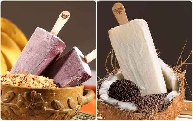 As famosas paletas mexicanas estão disponíveis em diversos sabores. Foto: Degusta Paleteria Mexicana/ Divulgação() As famosas paletas mexicanas estão disponíveis em diversos sabores. Foto: Degusta Paleteria Mexicana/ Divulgação/