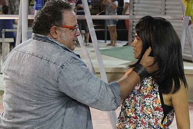 Casal é interpretado por Leo Jaime e Patrícia França. Crédito: GShow/Divulgação() Casal é interpretado por Leo Jaime e Patrícia França. Crédito: GShow/Divulgação/