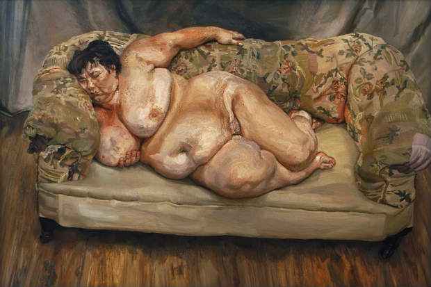 Lucian Freud retratava corpos de forma realista e crua. Crédito: Ablaevariteprobatum.blogspot.com/Reprodução da Internet