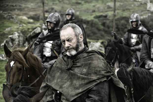 Liam Cunningham como Davos Seaworth em cena de "Game of thrones". Crédito: HBO/Divulgação() Liam Cunningham como Davos Seaworth em cena de "Game of thrones". Crédito: HBO/Divulgação/