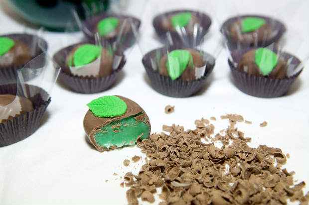 Doce fino de menta é um dos novos destaques da casa. Foto: Delícias da Prazeres/ Divulgação/