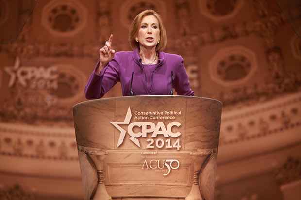 Carly Fiorina já esteve no comando da HP. Foto: Gage Skidmore/Flick/Reprodução() Carly Fiorina já esteve no comando da HP. Foto: Gage Skidmore/Flick/Reprodução/