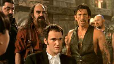 Cheech Marin, Quentin Tarantino e Danny Trejo em Um drink no Inferno