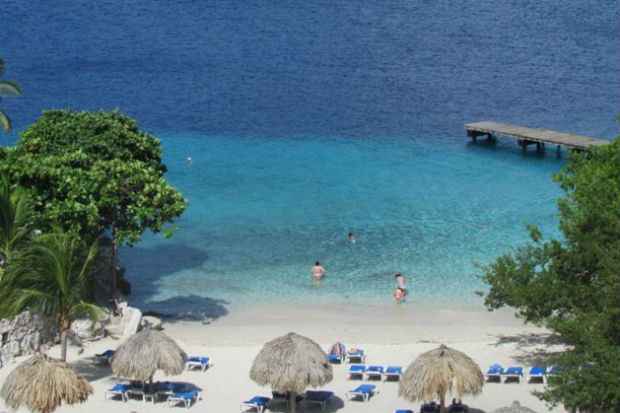 Curaçao tem inúmeras praias paradisíacas. Foto: Divulgação/ Curaçao tem inúmeras praias paradisíacas. Foto: Divulgação/