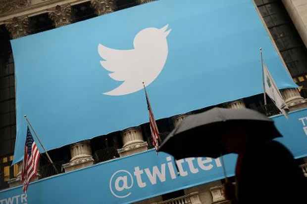 Logo do Twitter, no dia 7 de novembro de 2013, em Nova York. Foto: Emmanuel Dunand/AFP/Arquivos/
