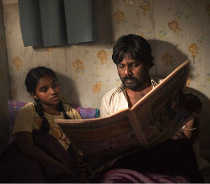 Dheepan tenta construir uma vida familiar com duas desconhecidas. Foto: Califórnia/Divulgação