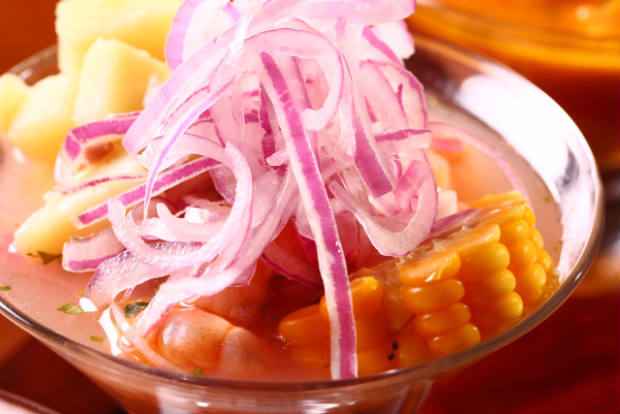 Cebiche de Peixe Branco do Siwichi. Foto: Siwichi/ Divulgação