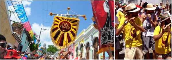 Pife Floyd é uma banda e uma agremiação carnavalesca. Fotos: Gustavo Alencar/ Divulgação