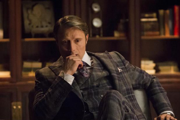 Mads Mikkelsen como o psicopata canibal Hannibal. Cr&eacute;dito: NBC/Reprodu&ccedil;&atilde;o/