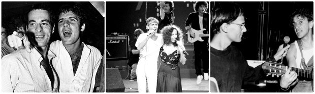 Diálogo com a MPB: Ney Matogrosso, Gal Costa e Caetano Veloso cantaram músicas de Cazuza. Fotos: TV Globo, Cristina Granato e Vivacazuza.org/Divulgação