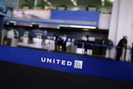 O terminal da United Airlines é visto no aeroporto de Newark, no dia 8 de julho de 2015. Foto: Spencer Platt /GETTY IMAGES NORTH AMERICA/AFP