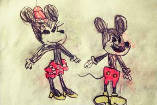 Desenho de Gabriel Henrique Almeida, 7 anos, segundo lugar do concurso Meu Desenho Disney
