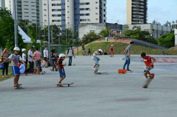 Público infantojuvenil tem programação gratuita no Parque de Santana, Zona Norte do Recife. Foto: Inaldo Lins/PCR/Divulgação/