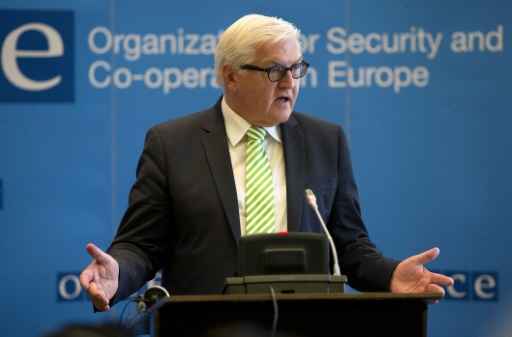 O chanceler alemão, Frank-Walter Steinmeier. Foto: Joel Klamar/ Arquivo/ AFP