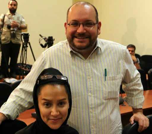 (2013) Rezaian e a mulher, em Teerã. Foto:AFP Photo