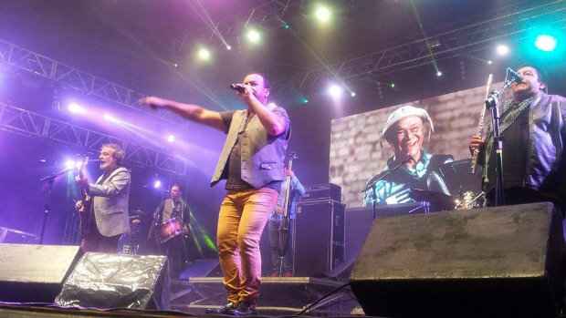 Quinteto Violado canta Dominguinhos no Festival de Inverno de Garanhuns. Foto: Marina Simões/DP/DA Press/ Quinteto Violado canta Dominguinhos no Festival de Inverno de Garanhuns. Foto: Marina Simões/DP/DA Press/
