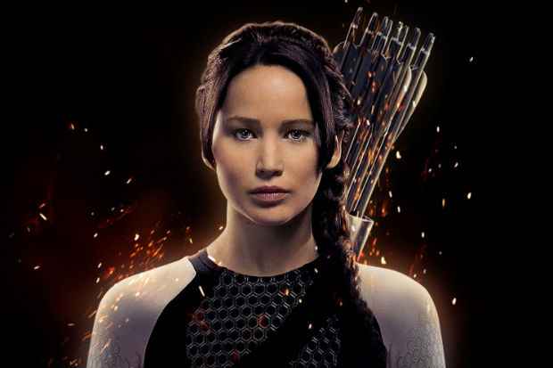 Jennifer Lawrence como Katniss em "Jogos Vorazes". Foto: Paris Filmes/Divulgação/ Jennifer Lawrence como Katniss em "Jogos Vorazes". Foto: Paris Filmes/Divulgação/
