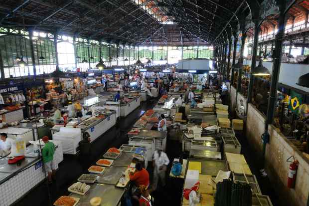Estrutura de ferro do Mercado de São José é um dos seus diferenciais. Foto: Alcione Ferreira/DP/DA Press