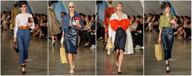Herchcovitch se inspirou em Marilyn com exuberância e looks versáteis. Fotos: AFP/Divulgação